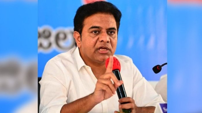 ktr writes to amit shah alleging law and order failure in telangana